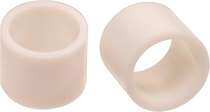 58019 3/8 x 1/4-Inch Natural Nylon Spacer, Number-8, 40-Pack , White