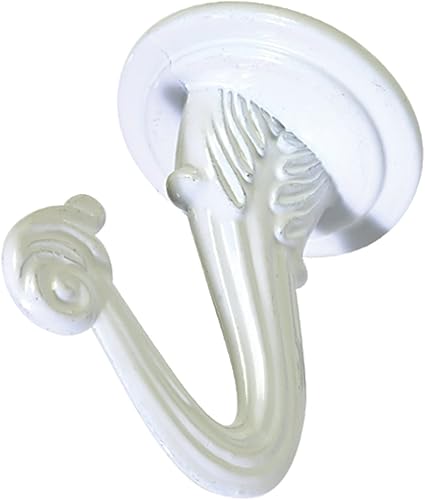 122234 Swag Hook, White