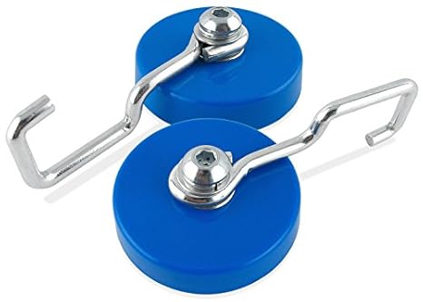 Master Magnetics Ceramic Reversible Magnetic Hooks - 2.25