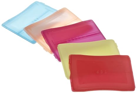 Heathrow Scientific HD15983A Polypropylene Slide Mailer, Assorted Colors, 2 Place, 3