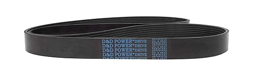 D&D PowerDrive 815L6 Poly V Belt, Rubber