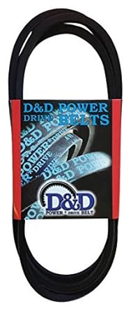 D&D PowerDrive SPA1232 V Belt, 13 x 1232mm LP, Rubber