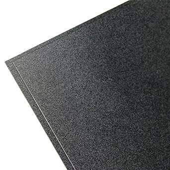 Falken Design ABS-BK-0.06/2436 ABS Textured Plastic Sheet 1/16