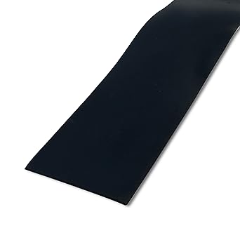 Rubber Strip, Neoprene Rubber, Width 36 in, Rubber Length 4 in, Rubber Thickness 3/32 in, 60A