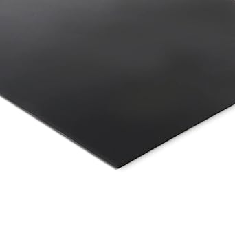 Rubber Sheet, Neoprene, Rubber Width 10 in, Rubber Length 2 ft, Rubber Thickness 1/16 in, 40A, Plain Backing