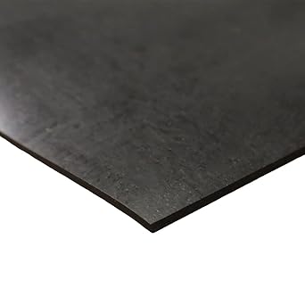 Rubber-Cal General Purpose Rubber Sheet 60A - Black - 0.062