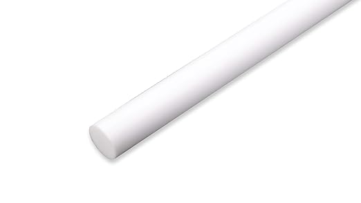 Sur-Seal PTFE-0.38x24-RD PTFE Teflon Rod, 3/8