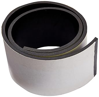 Rubber Roll, SBR, Rubber Width 6 in, Rubber Length 5 ft, Rubber Thickness 3/8 in, 70A, Adhesive Backing