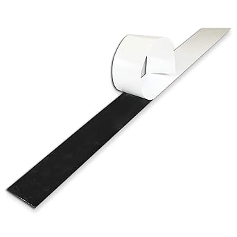 Rubber Strip, Neoprene, Rubber Width 2 in, Rubber Length 1 ft, Rubber Thickness 3/8 in, 60A, Adhesive Backing