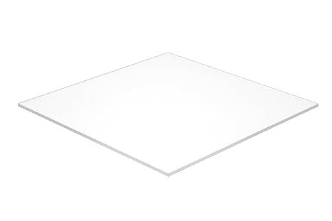 Falken Design Acrylic Plexiglass Sheet, White Opaque (3015), 15