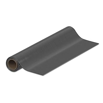 Rubber Roll, Neoprene, Rubber Width 24 in, Rubber Length 4 ft, Rubber Thickness 3/32 in, 30A, Plain Backing