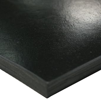 Small Parts 32-006-125-002-036 Styrene-Butadiene Sheet, Black, 0.125