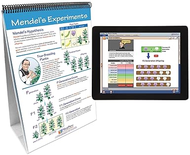 NewPath Genetics: Study of Heredity Flip Chart & Online Multimedia Lesson, Grades 6 to 10