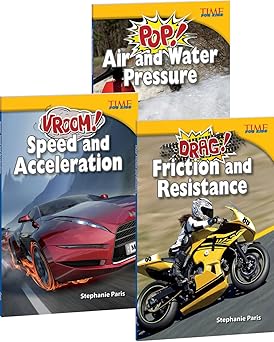 Teacher Created Materials - TIME For Kids Informational Text: Vroom! Pop! Drag - 3 Book Set - Grade 5 - Guided Reading Level U