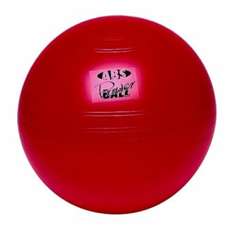 3B Scientific Red ABS Power Gymnastics Ball, 65cm Diameter