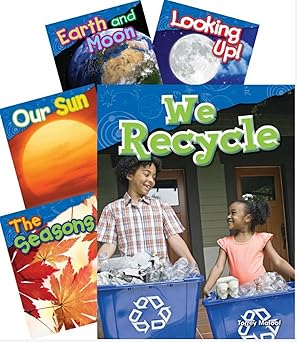 Teacher Created Materials - Science Readers: Earth and Space Science - 5 Book Set - Grade 1 - Guided Reading Level F - K