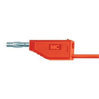 3B Scientific U13531 Patch Cord 1mm/100cm RD,Grade: 1 to 12, 0.25