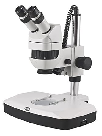 1100200900101 Series K-400L Stereo Microscope with Illuminated Stand, 89mm Working Distance