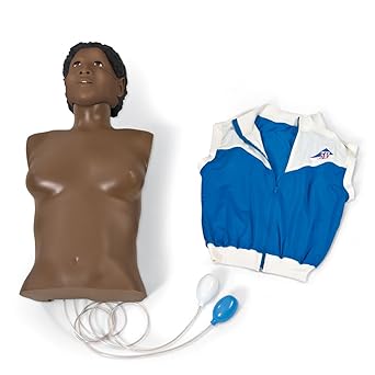 3B Scientific 1017774 CPR Lilly Simulator, Dark Skin