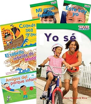 Teacher Created Materials - Classroom Library Collections: Todo sobre mí (Me, Myself, and I) - 6 Book Set - Grade 1 - Guided Reading Level B