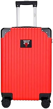 Denco 21-inch Two-Toned Hardside Carry-On Luggage Spinner, Red