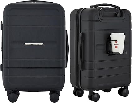 French Connection Saint Martin Carry-on Luggage, Black