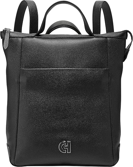 Cole Haan Grand Ambition Small Convertible Luxe Backpack, Black