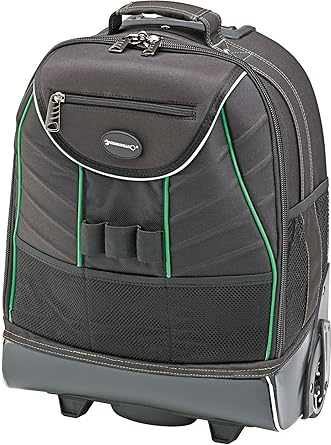 Stahlwille 81620007 Backpack Trolley, with front pockets and up to 15-inch padded notebook compartment, 220mm Length x 360mm Width x 440mm Height, 4.3kg, Made in Germany