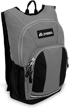 Everest Mini Hiking Pack, Dark Gray/Black, One Size