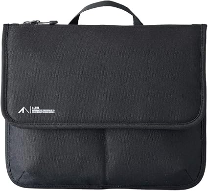 LIHIT LAB Tablet Sleeve with Pockets, 11.5 x 1 x 9.5, Black (A7767-24)