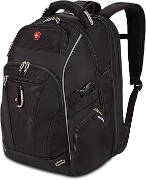 SWISSGEAR SA6752 TSA Friendly ScanSmart Laptop Backpack (Black)