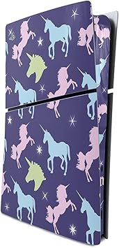 MightySkins Skin Compatible with Playstation 5 Slim Digital Edition Console Only - Unicorn Dream | Protective, Durable, and Unique Vinyl Decal wrap cover | Easy to Apply | Made in The USA