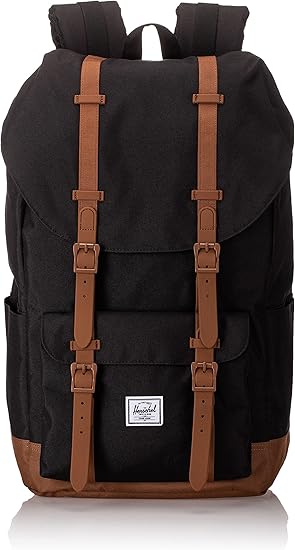 Herschel Backpack, Black, 49 (A) x 28,50 (L) x 18 (P) cm