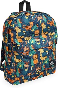 Everest Unisex-Adult's Pattern Backpack, Green, One Size