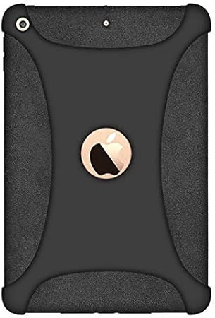 AMZER Shockproof Rugged Silicone Case for iPad Mini 5th Gen 2019 - Black