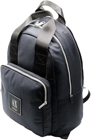 A | X ARMANI EXCHANGE Men's Basics by Armani Backpack, Black, OS