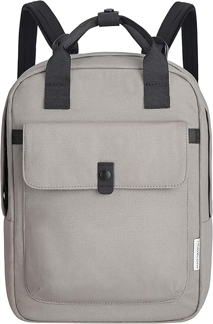 Travelon Origin-Sustainable-Anti-Theft-Small Backpack, Driftwood, One Size