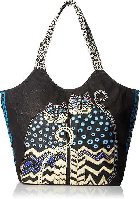 Laurel Burch Large Scoop Tote Zipper Top 19