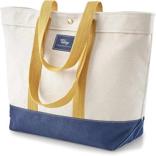 Tilley Canvas Tote Bag, Cream