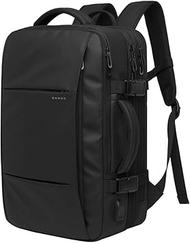 Travel Backpack for Men Women 40L Carry on Backpack Flight Airline Approved, Expandable Luggage Bags 15.6 Inch Laptop Computer Backpack Anti-Theft Weekender Bag Overnight Daypack Business Backpack