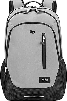 SOLO Varsity Laptop Backpack 15.6 inch Grey