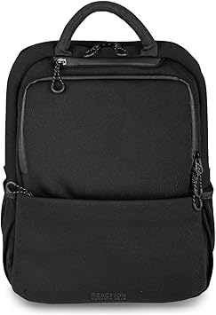 Kenneth Cole REACTION Logan Neoprene Computer, Black, Laptop Backpack