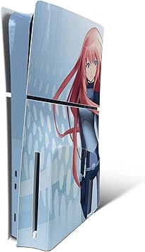 MightySkins Skin Compatible with PlayStation 5 Slim Disk Edition Console Only - Anime Spy | Protective, Durable, and Unique Vinyl Decal wrap Cover | Easy to Apply | Made in The USA