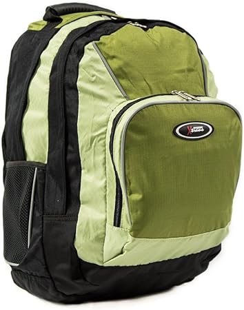 Everest Xtreme Multi-Compartment Backpack, Desert Green/Dark Greaan/Black, One Size