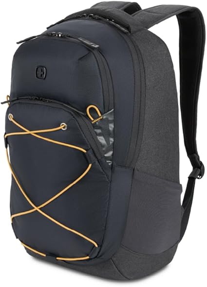 SwissGear 8175 Laptop Backpack, Charcoal Heather, 18 Inches