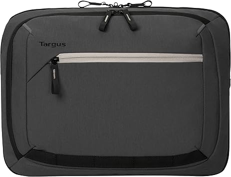 Targus City Fusion Convertible Sling Messenger Bag for 13-14-Inch Laptops, MacBook Air Microsoft Dell Chromebook Lenovo and HP Laptop Case/Laptop Bag for Men/Women, Grey (TBM571GL)