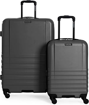 Ben Sherman Hereford Spinner Travel Upright Luggage, Grey, 2-Piece Set (20