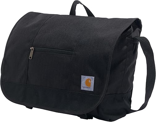 Carhartt Ripstop Messenger Bag, Durable Water-Resistant Messenger Work Bag