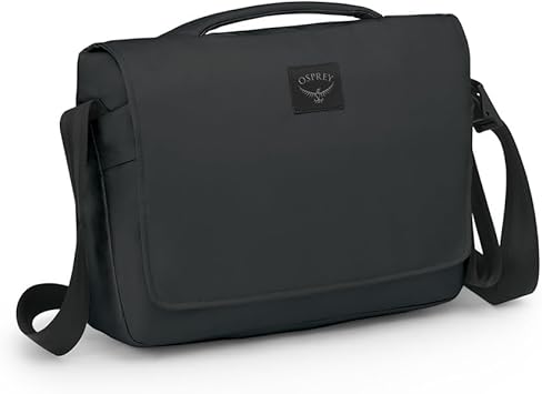 Osprey Aoede 9L Commuter Messenger Bag, Black