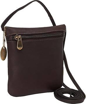 David King & Co. Top Zip Mini Bag 507, Café, One Size